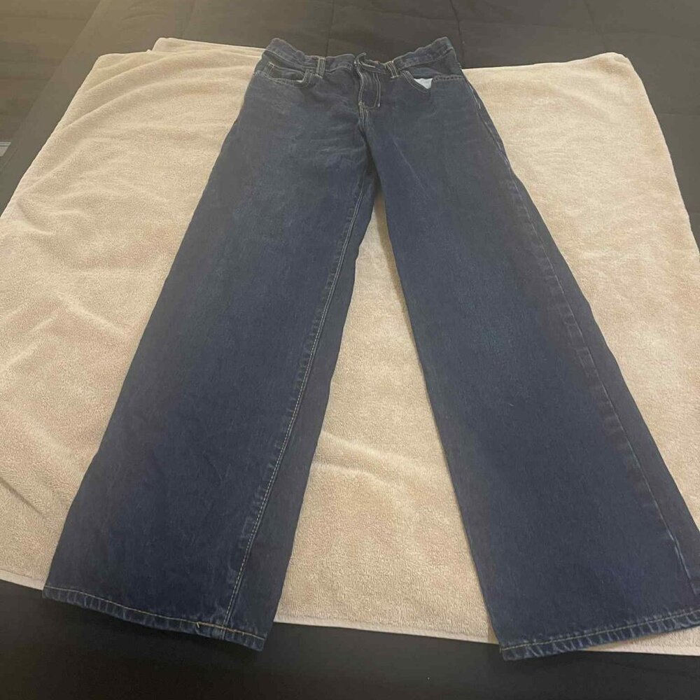 Old Navy Boys Size 14 (36/32) Regular Dark Wash Jeans